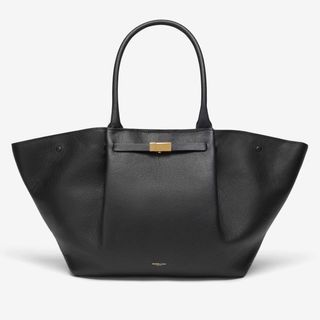 The New York | Black Small Grain | Demellier