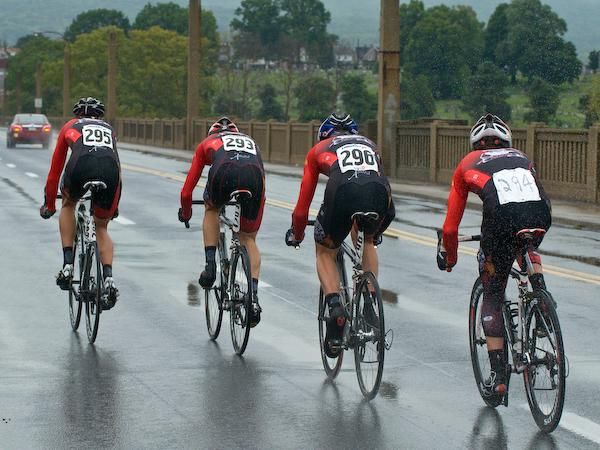 Rio Grande had the honors of being the first team to experience the effects of the weather.