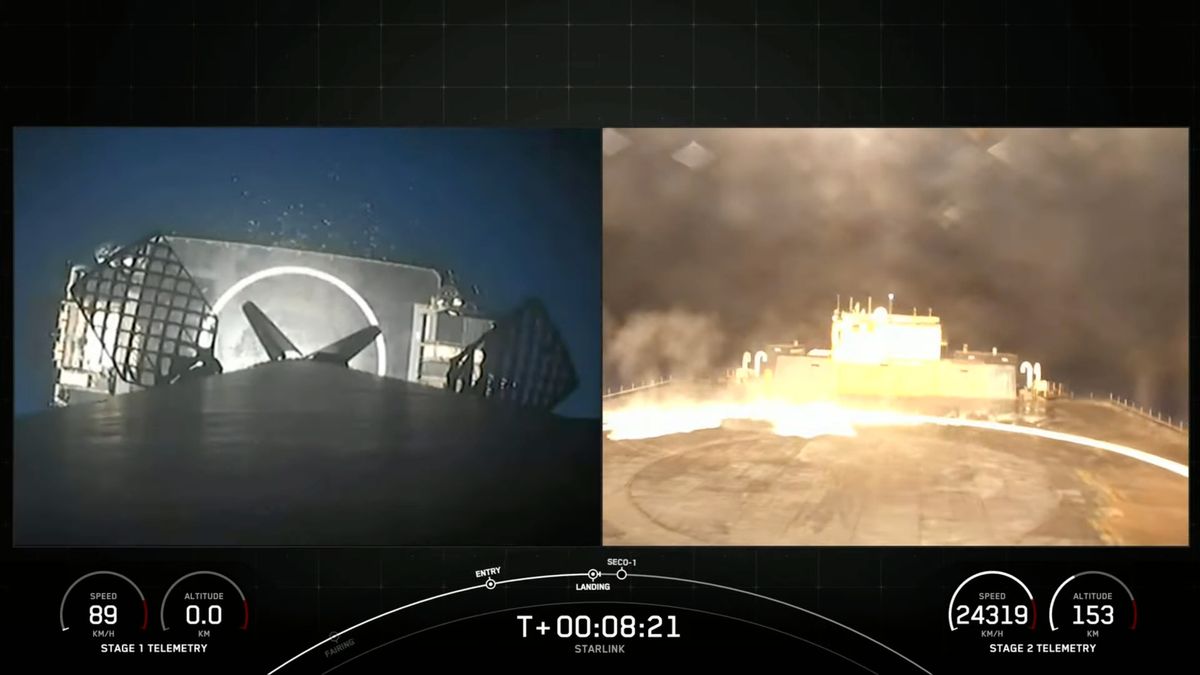 SpaceX Falcon 9 rocket launches for record-breaking 16th time | Space