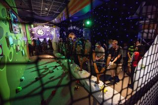 Visitors Play Angry Birds Space Encounter at Exhibit