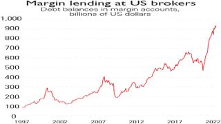 Margin lending at US brokers