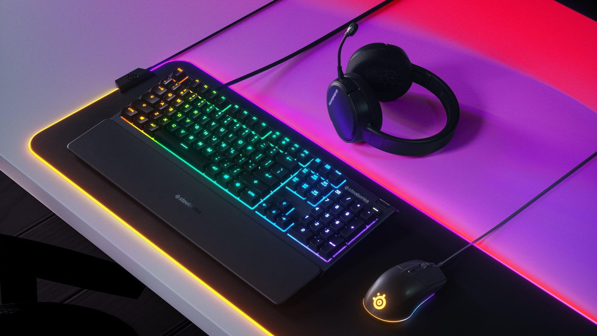 SteelSeries Apex 3 TKL review: a heavy typing experience but