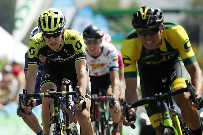 Jack Haig (Mitchelton-Scott) during stage 2 of the 2018 Tour of Utah,