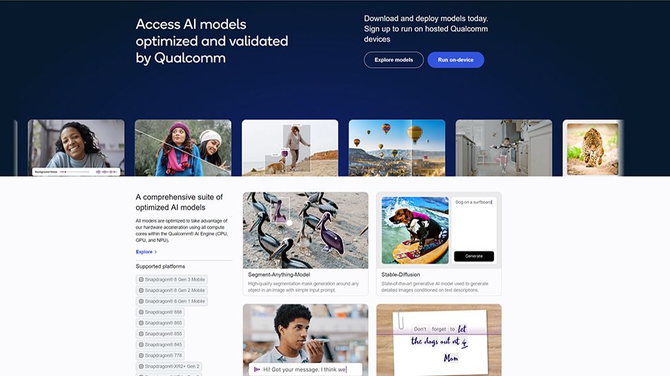 AI Hub from Qualcomm Offers 75 Free Models for Developers to Explore