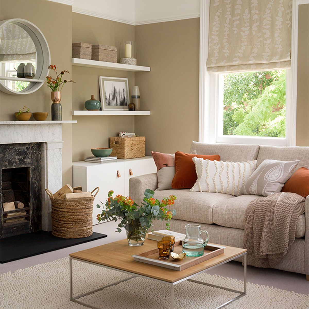 Beige living room ideas – stay neutral with this easygoing colourway