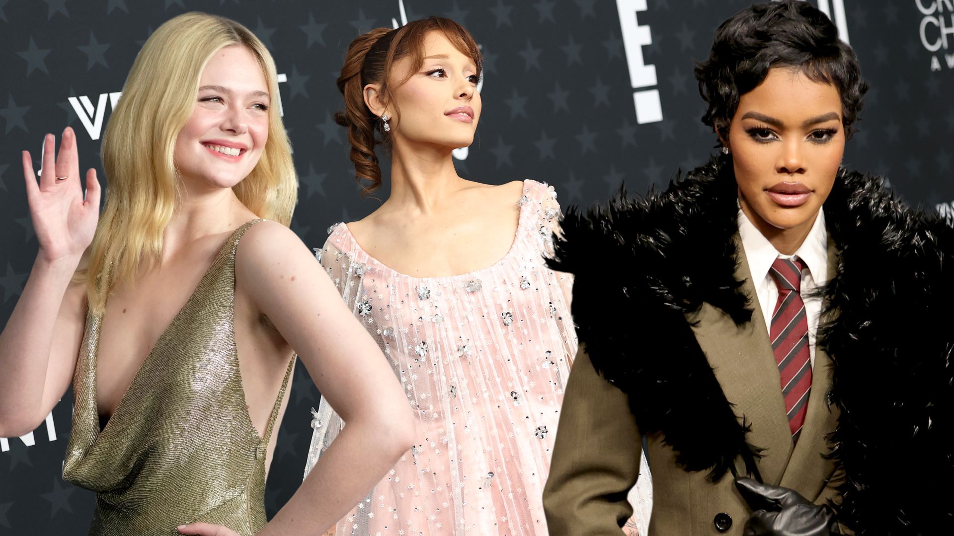 Ariana Grande! Elle Fanning! Teyana Taylor! All the Must-See Critics Choice Awards Red Carpet Fashion, Live