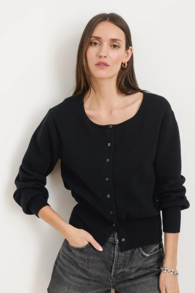 Alex Mill , Louisa Striped Cardigan In Cotton Cashmere