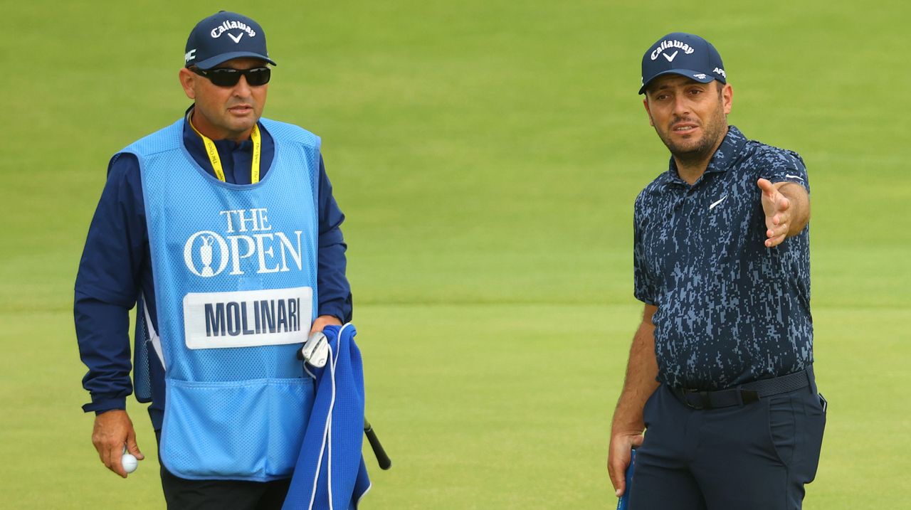 Francesco Molinari’s Caddie