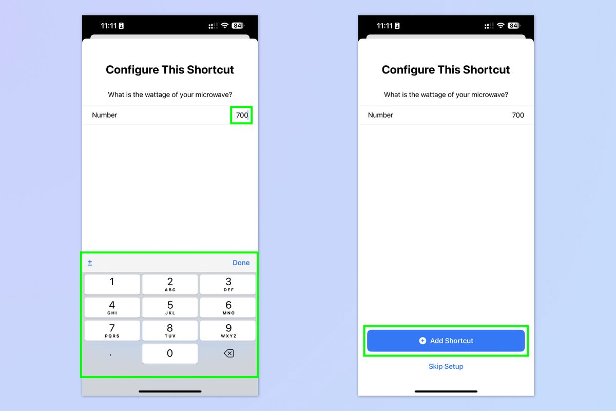 How to convert microwave cooking times using an iOS shortcut Tom's Guide