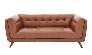 ideal home 3 seater premium leather sofa