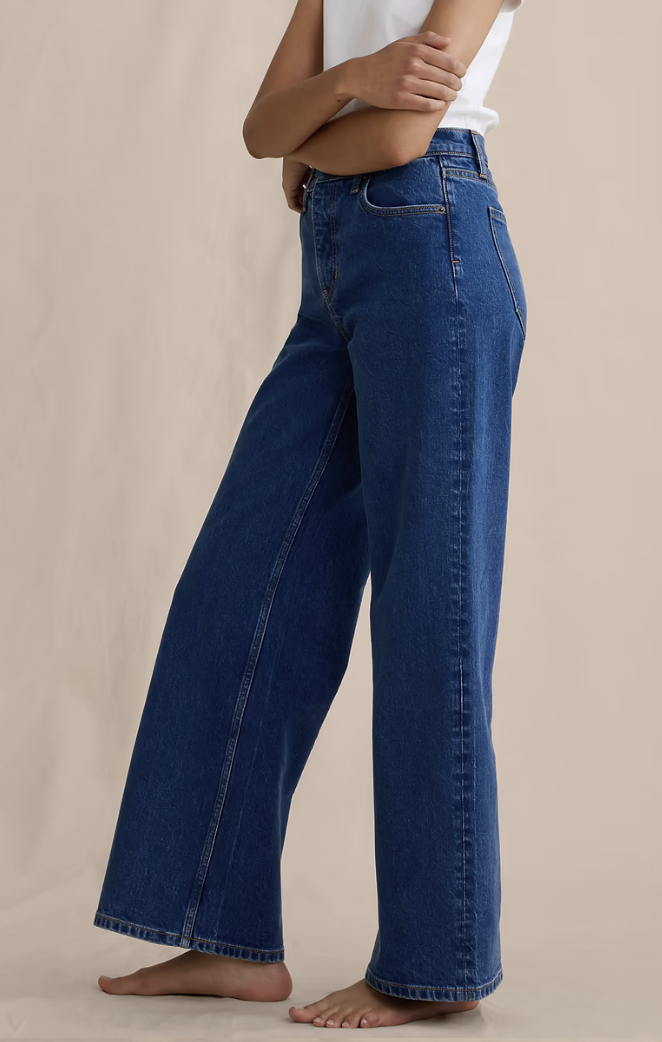 Banana Republic, The Icon Classic Wide-Leg Jean (Was $130)