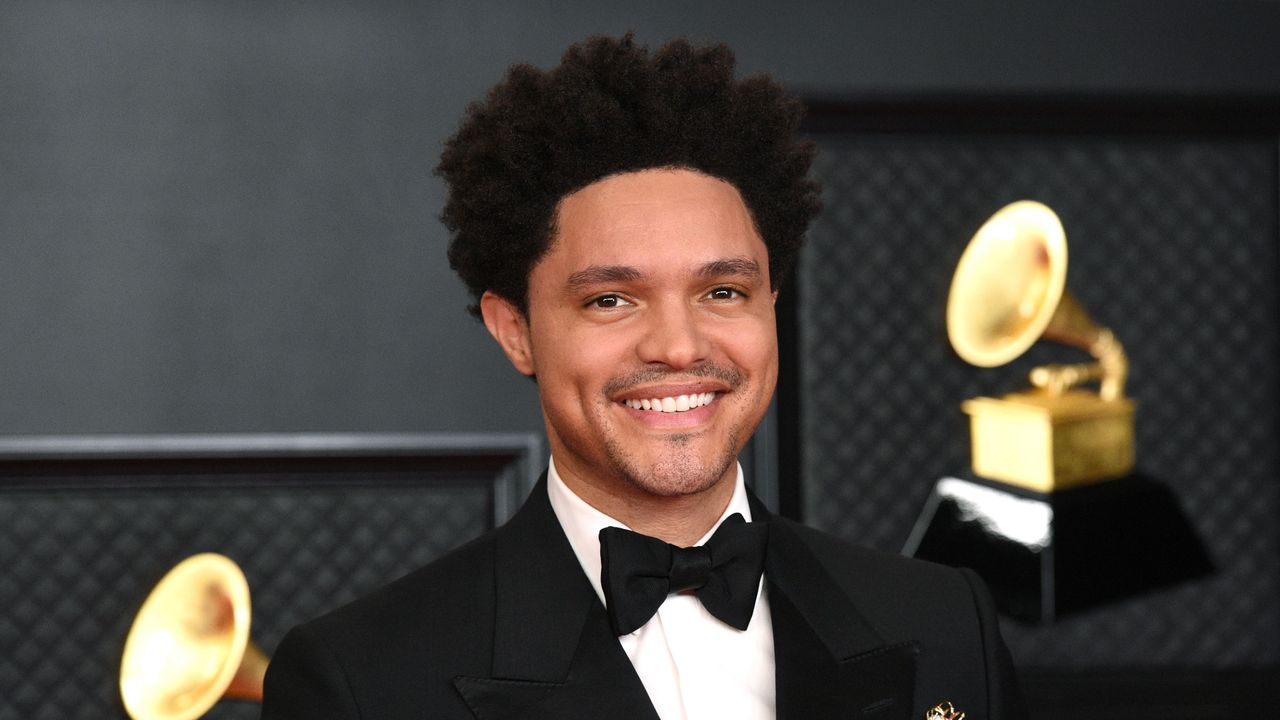 trevor noah 2021 grammys royal family joke