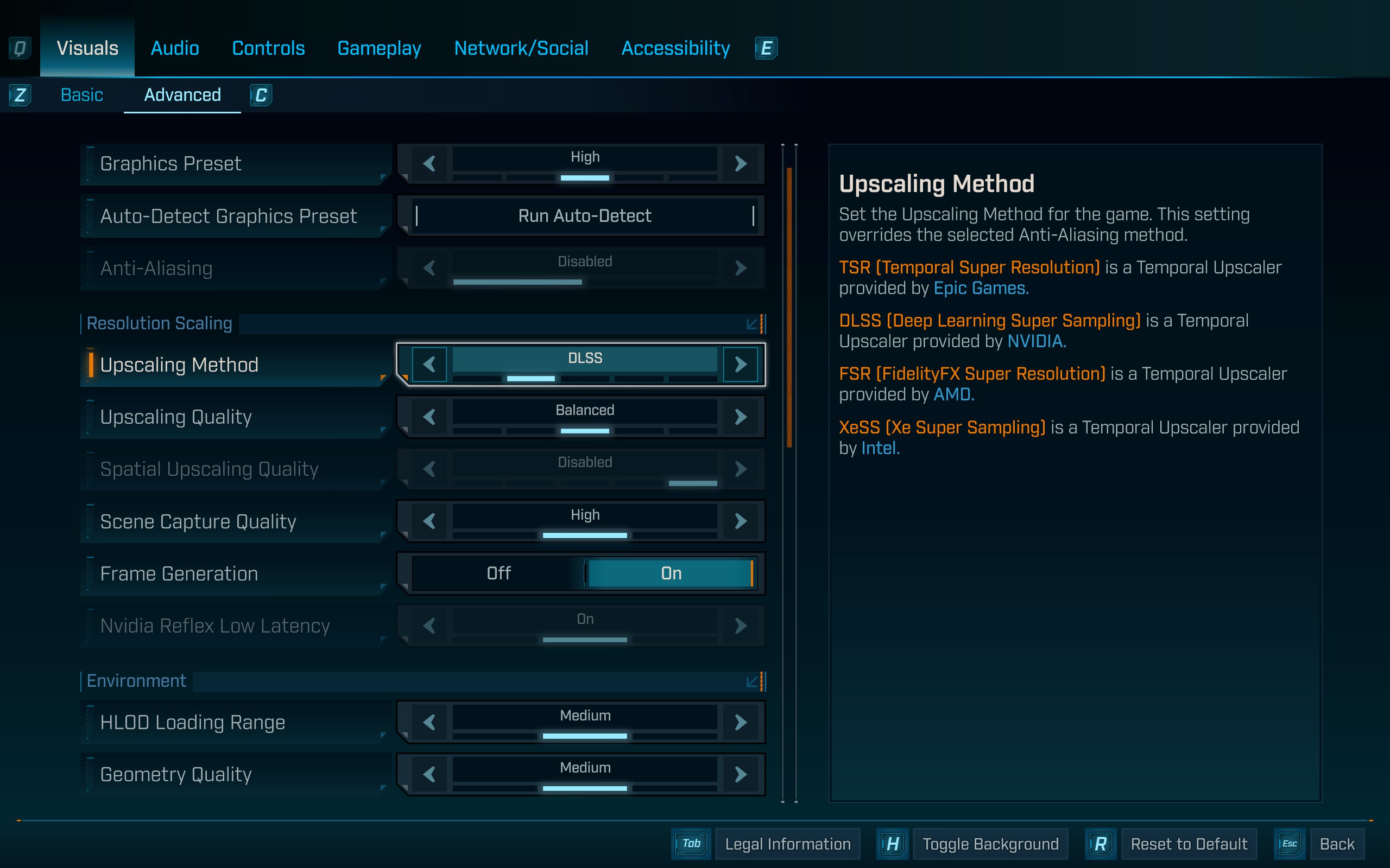 Borderlands 4 settings