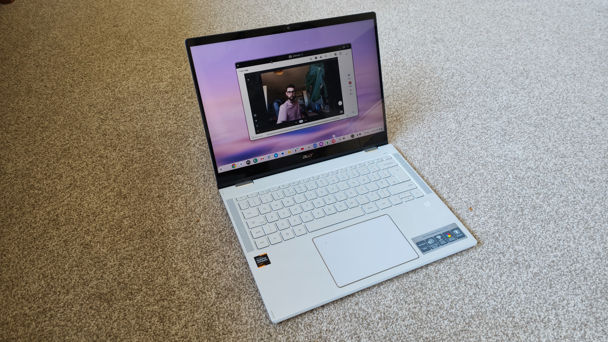 The Acer Chromebook Plus Spin 514.