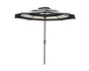 allen + roth 9-ft Auto-tilt Market Patio Umbrella