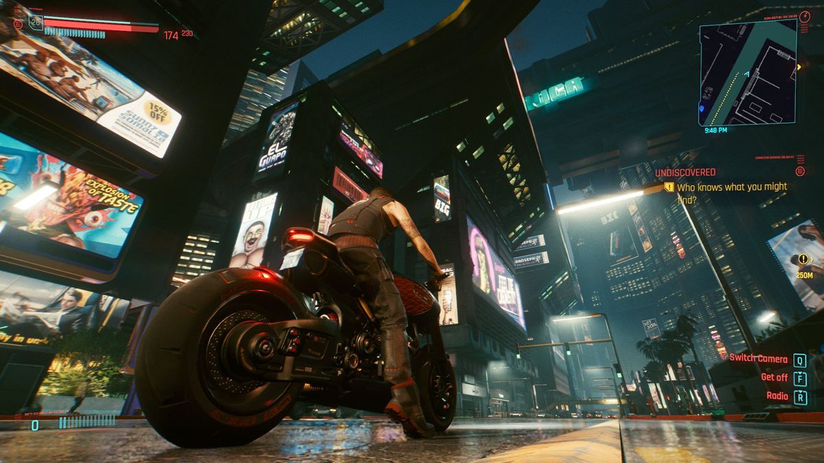 Cyberpunk 2077 Motorbike