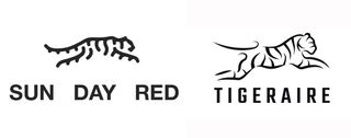 Sun Day Red logo next to Tigeraire logo