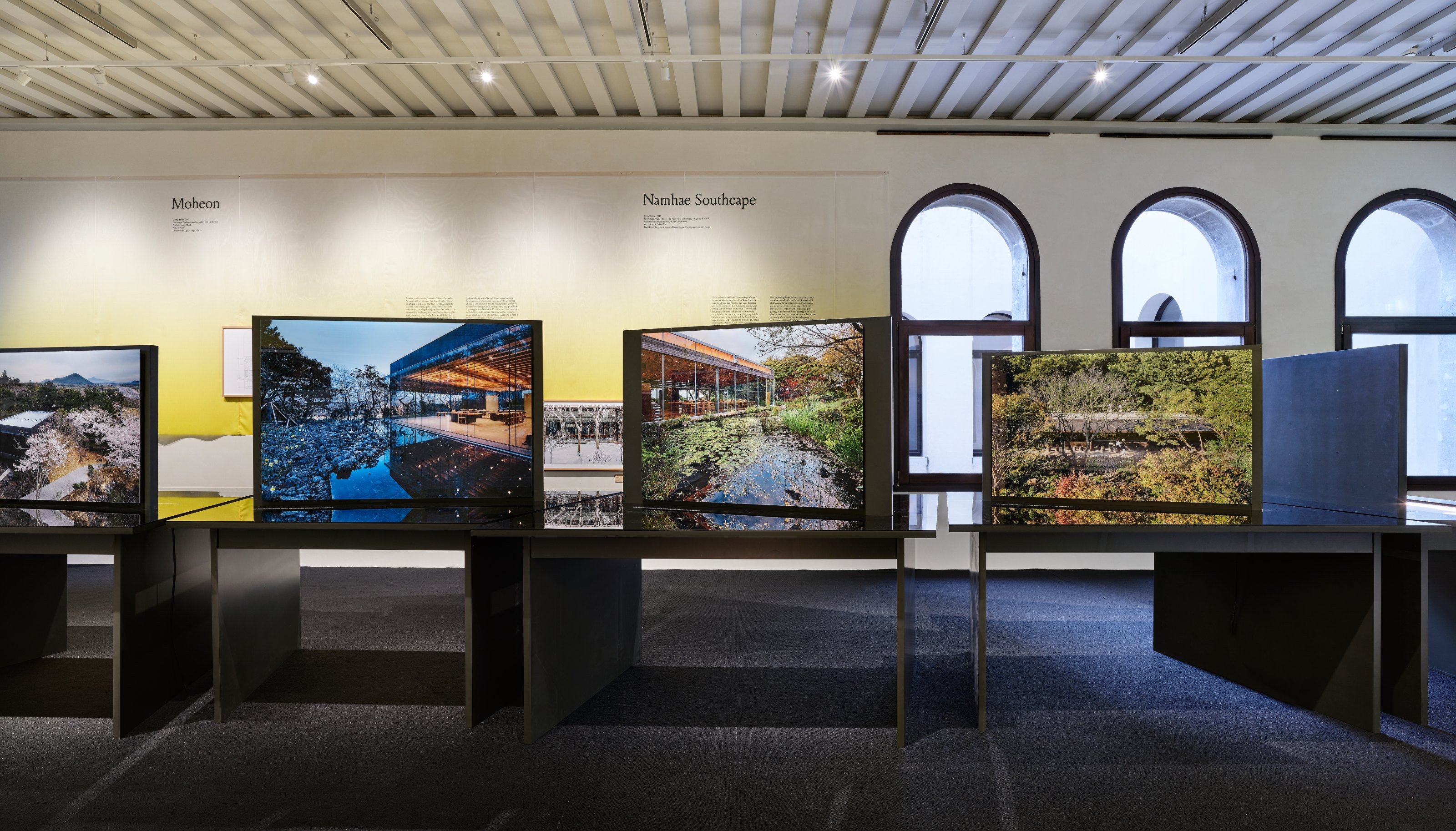Exhibition view, For All That Breathes on Earth: Jung Youngsun and Collaborators, SMAC, Venice, 2025. Photo: Kim Yongkwan