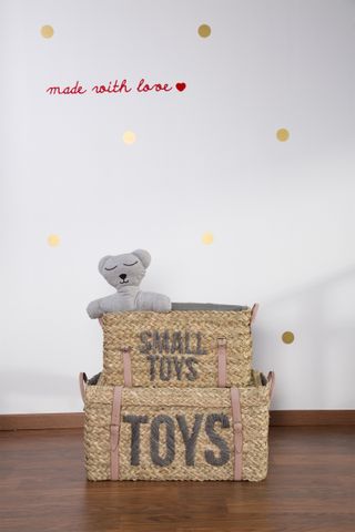 set of two toy storage hampers from Mini Maison