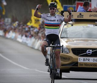 Peter Sagan (Tinkoff) wins the 2016 Tour of Flanders