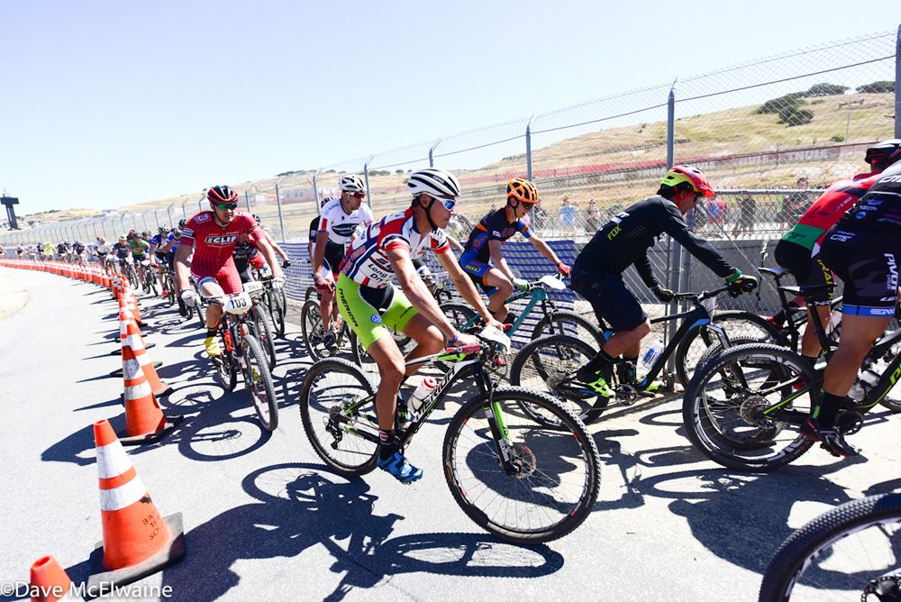 The men&rsquo;s field was massive which meant that many riders were pulled from the race early