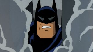 Batman is blind on Batman: The Animated Series