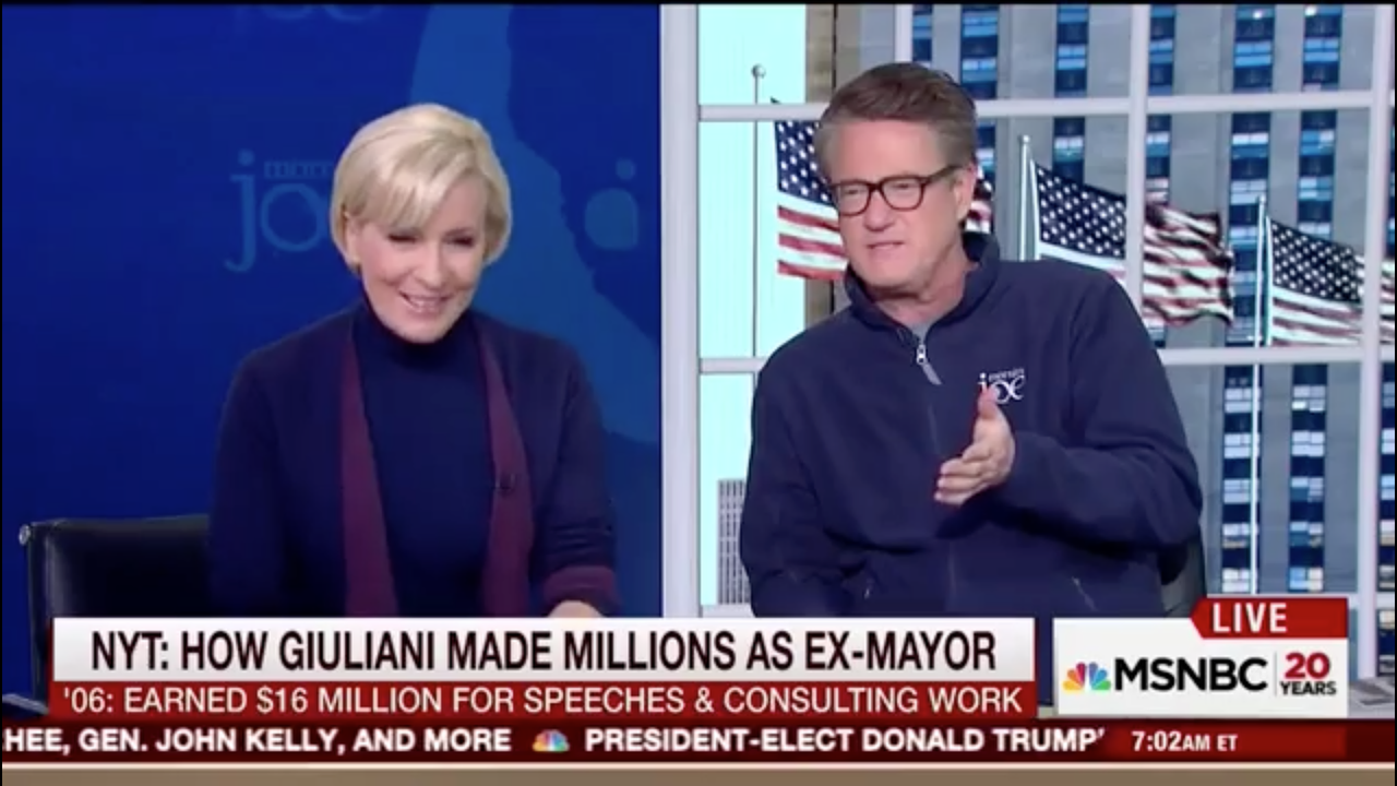 Joe Scarborough of Morning Joe.