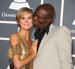 LOS ANGELES, CA - FEBRUARY 13: Model Heidi Klum and singer Seal arrive at The 53rd Annual GRAMMY Awards held at Staples Center on February 13, 2011 in Los Angeles, California. (Photo by Jason Merritt/Getty Images)