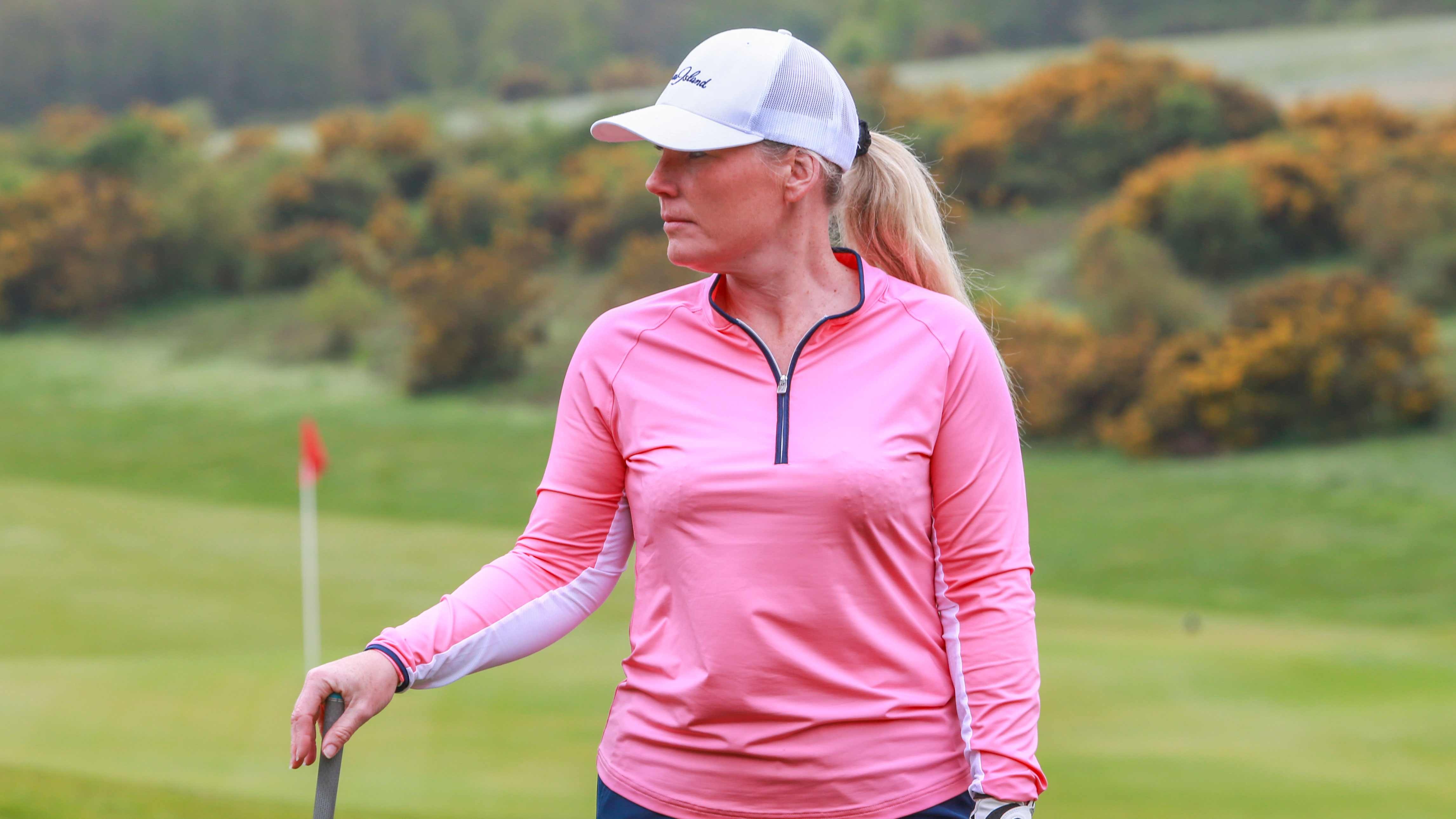 How much do breasts influence the golf swing?