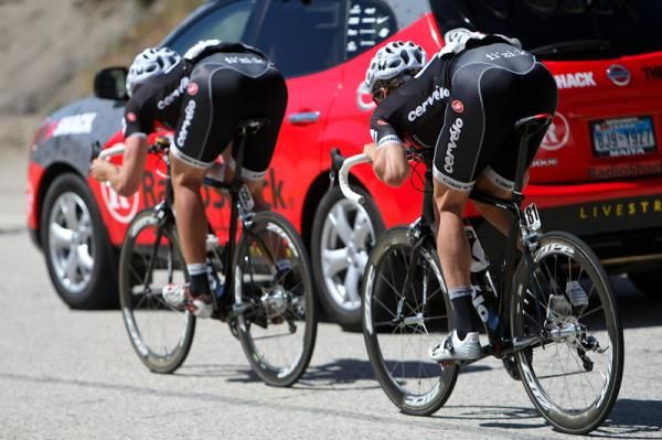 Cervelo TestTeam didn't have the best day, losing its top sprinter, but it did go close to winning the stage.