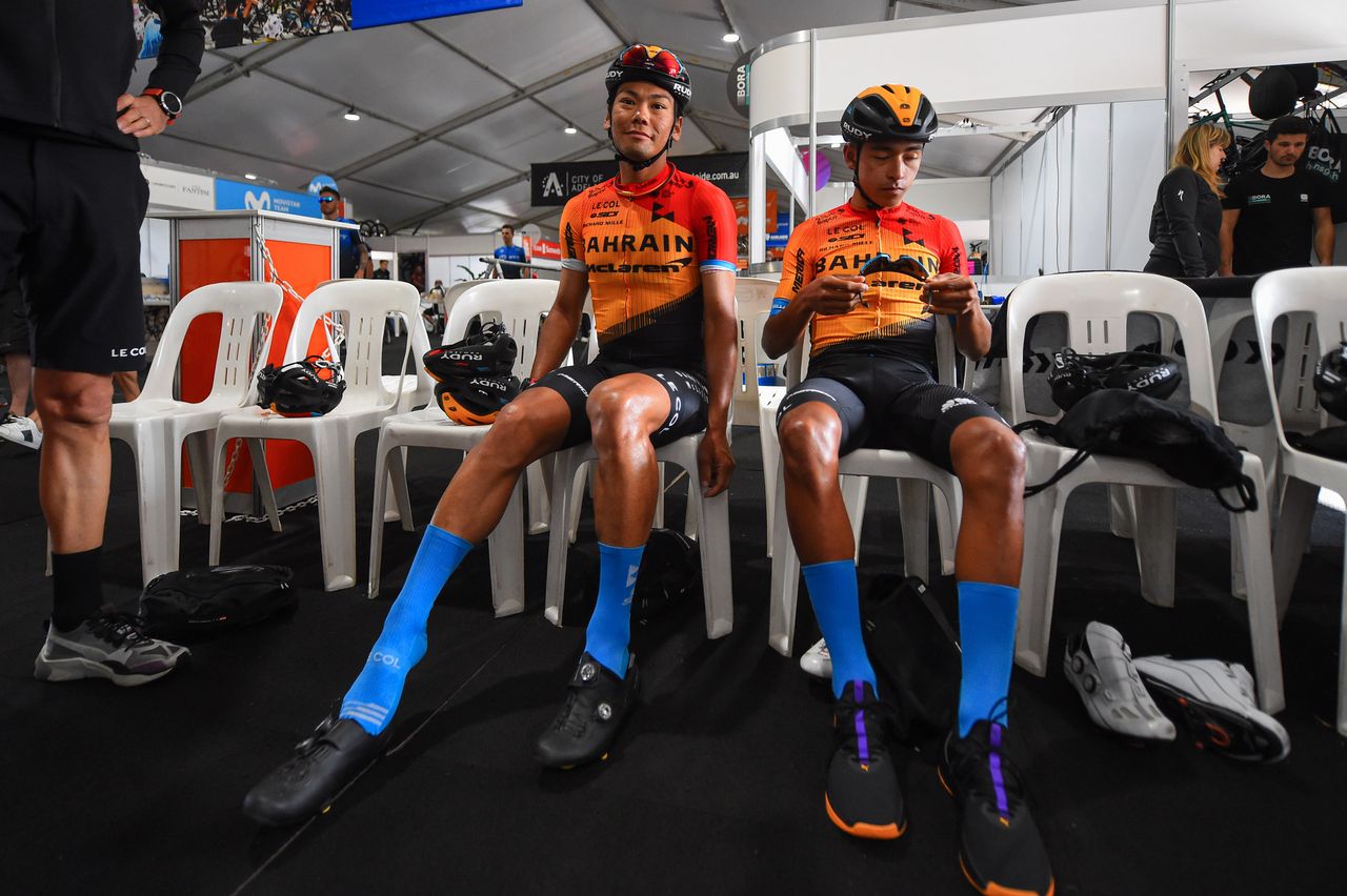 Yukiya Arashiro and Santiago Buitrago