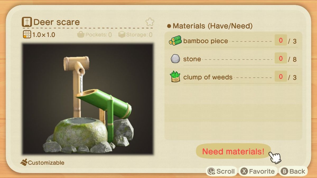Animal Crossing New Horizons — All Bamboo recipes iMore