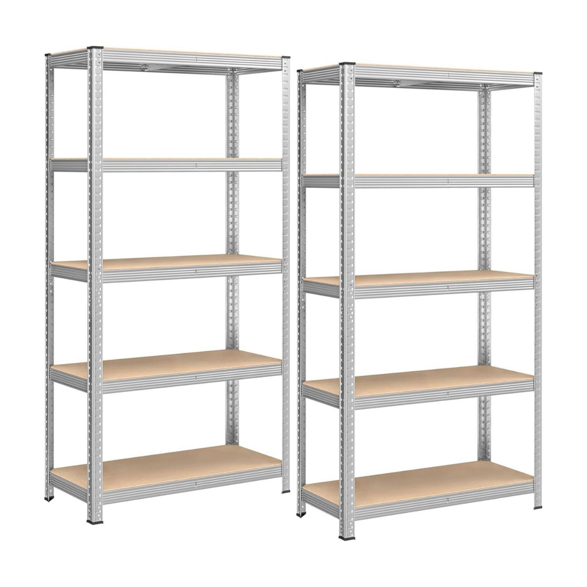 SONGMICS 5-Tier Heavy-Duty Shelving Units (Set of 2)