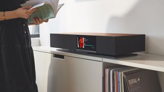 Cambridge Audio Evo One on a sideboard