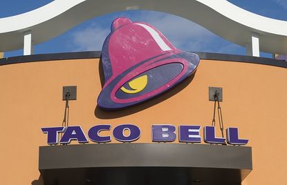 A Taco Bell restaurant.