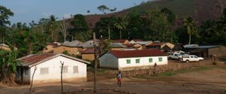 The village of Meliandou in southeastern Guinea, where the current Ebola outbreak began.