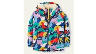 Boden Cosy Sherpa-lined Anorak - Rainbow weather scene
