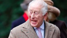 King Charles III attends Sunday service at St Peter's Church, Wolferton on the Sandringham Estate on January 25, 2026