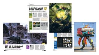 ImagineFX tutorial pages