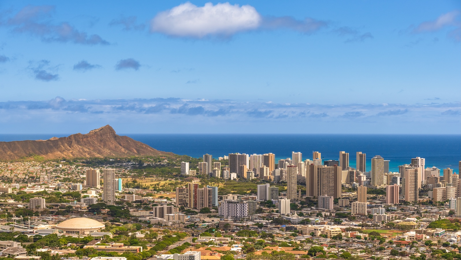 Honolulu skyline