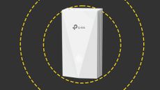 The TP-Link Omada EAP655 on the ITPro background