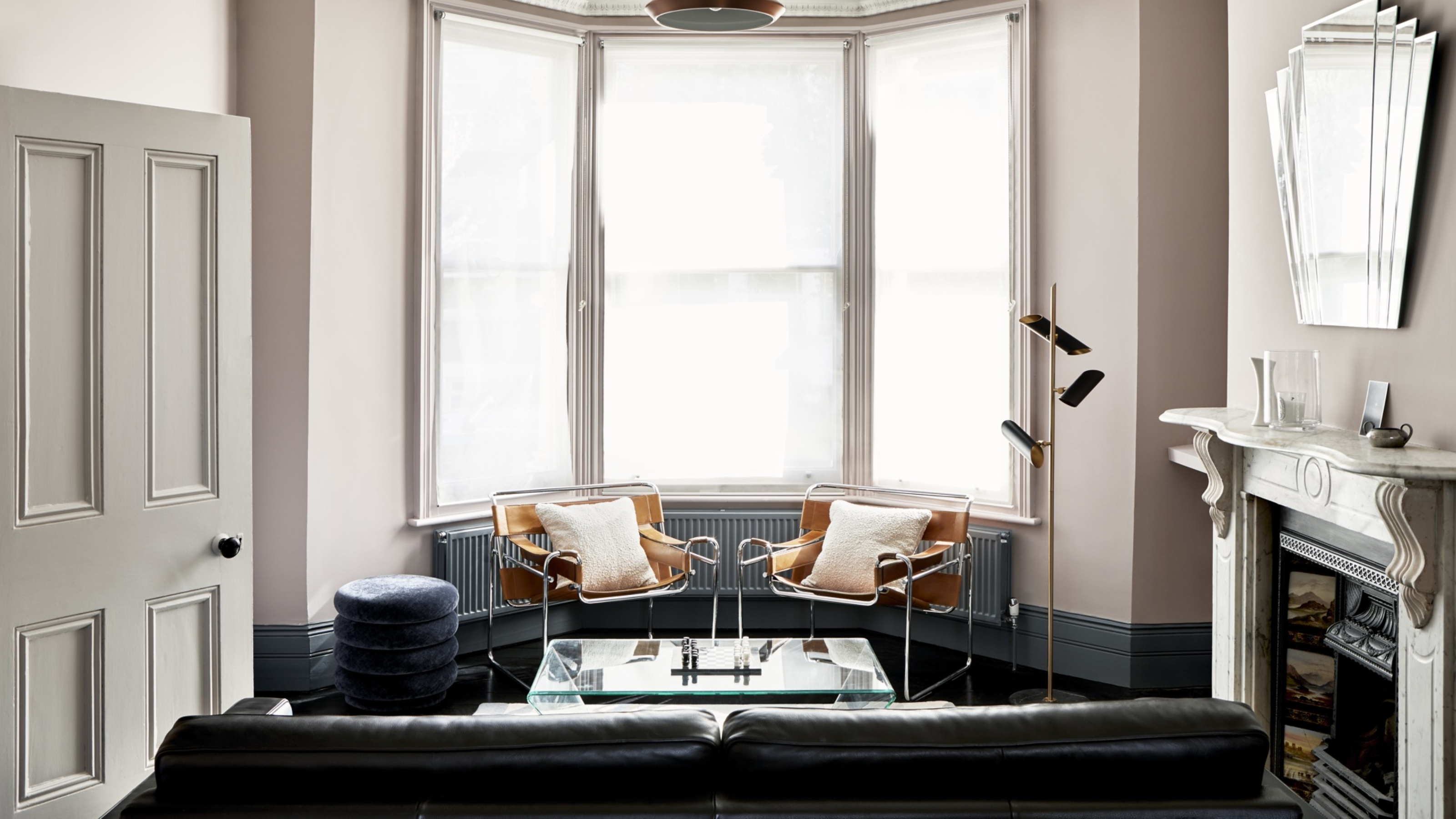 How to paint behind a radiator living room by Mylands