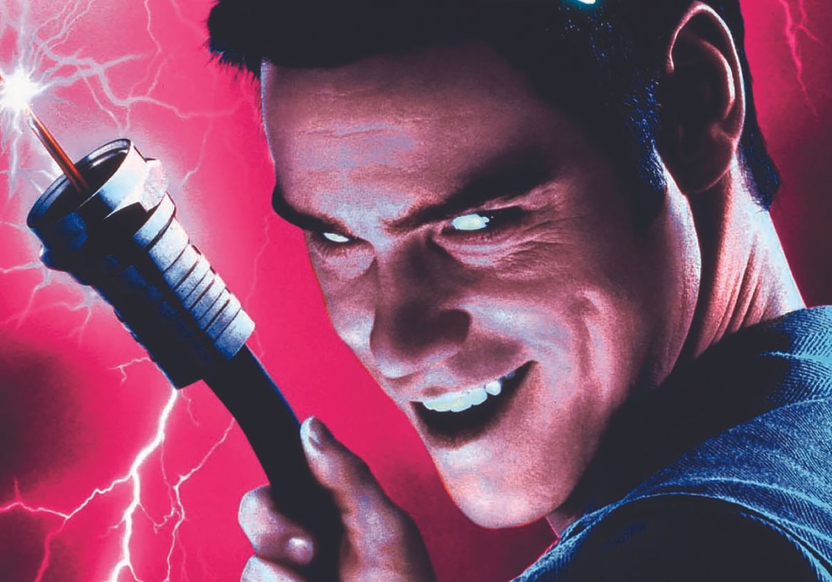 Jim Carrey is plugged in