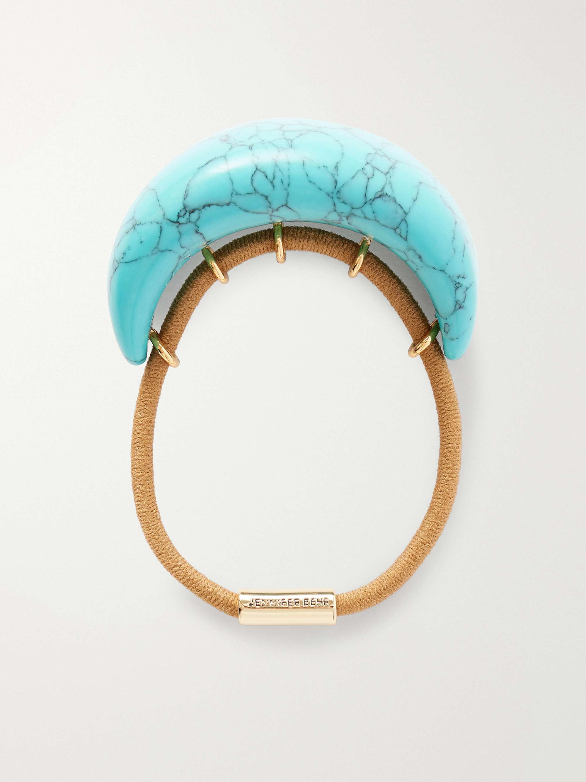 Winona Resin-Embellished Hair Tie