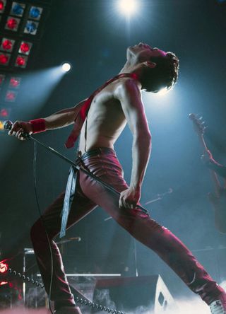 Rami Malek in Bohemian Rhapsody.