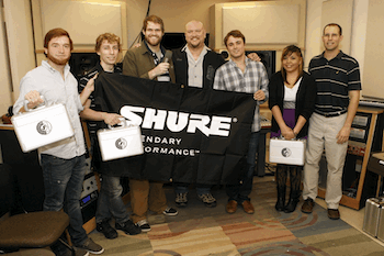 Shure Names Winner of Recording Competition