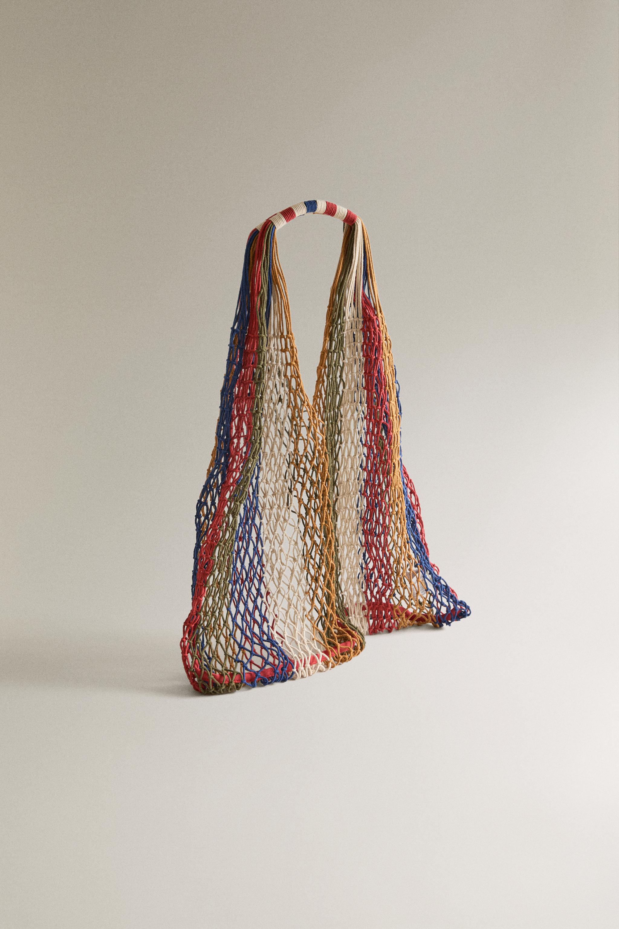 mesh tote bag
