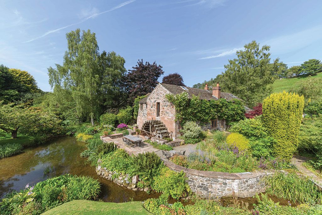 Property for sale with wildflower meadows: The Mill House, Sebergham, Carlisle, Cumbria.