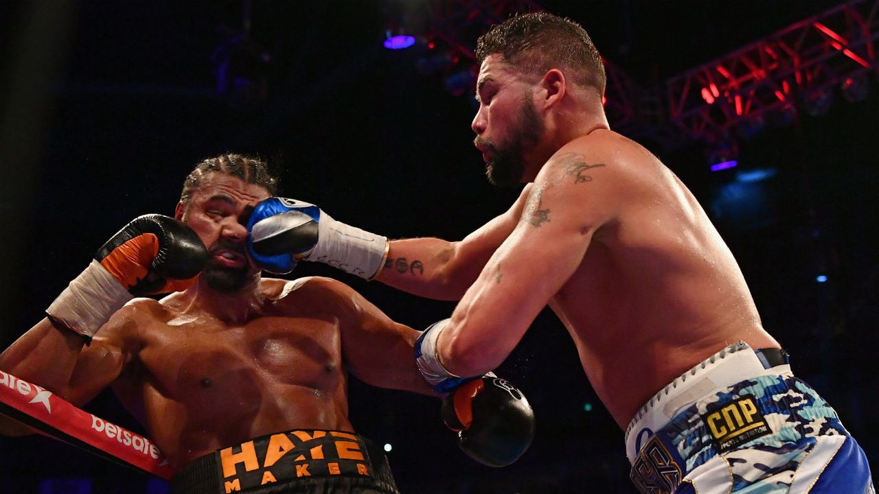 Bellew vs Haye boxing