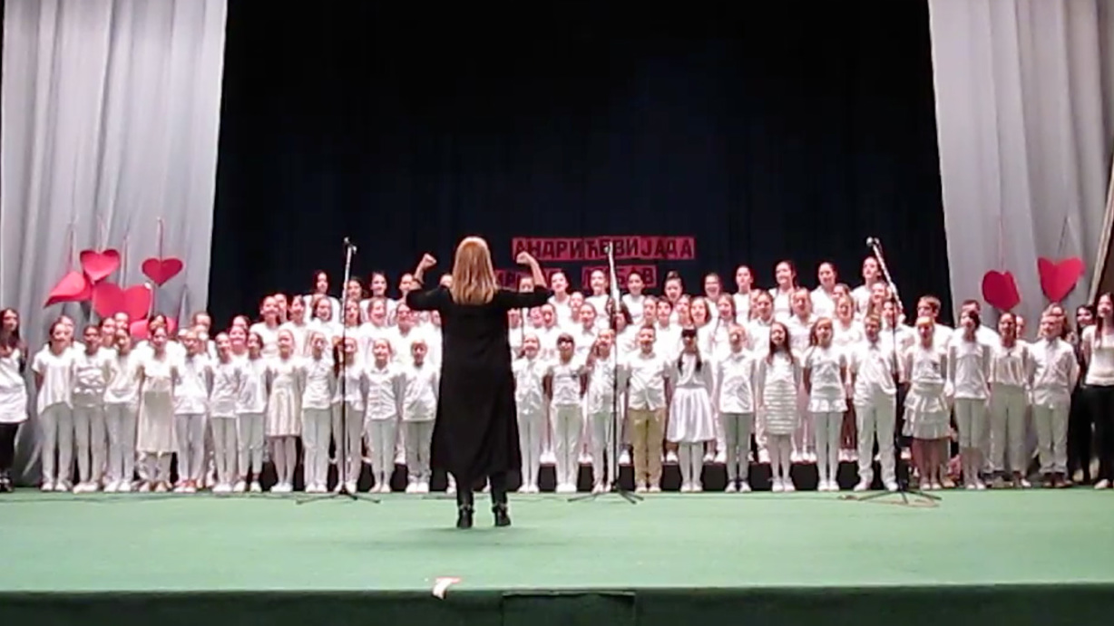 Choir singing Manowar